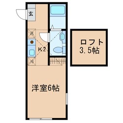 三ツ沢上町駅 徒歩13分 2階の物件間取画像